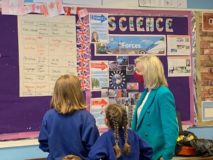 School Tour - Liz Truss MP Mundford Primary Academy