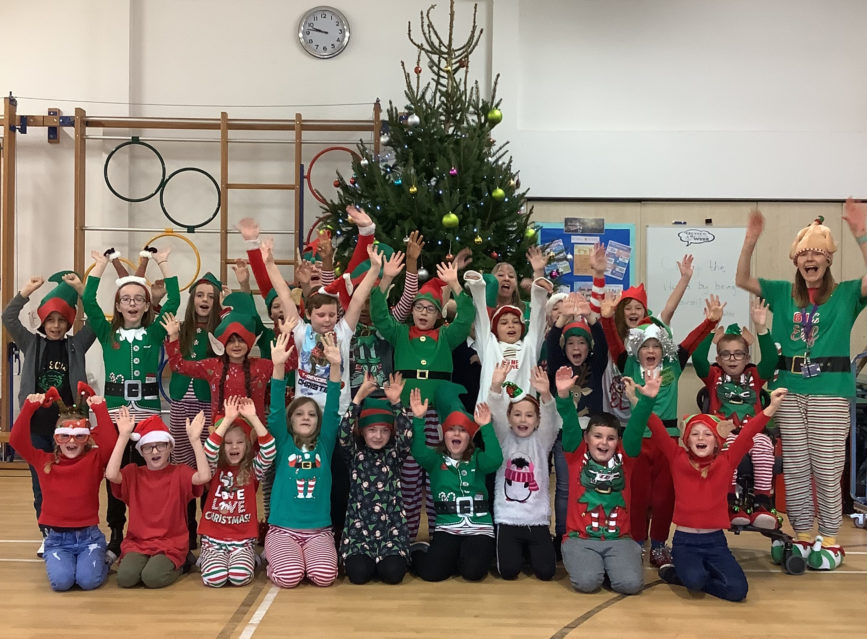Elf Day at Peterhouse Cof E Academy in Gorleston - Credit DNEAT