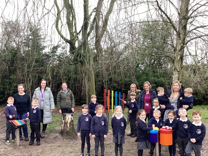 Thomas Bullock with instruments