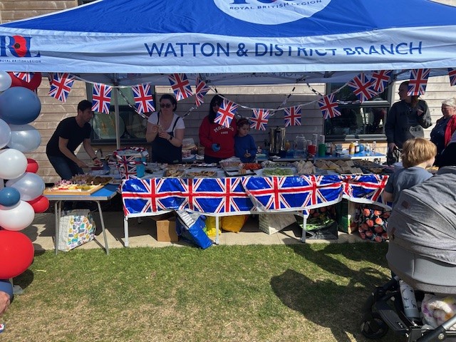 Carbrooke VE Day Stall