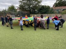 Colkirk Parachute Play