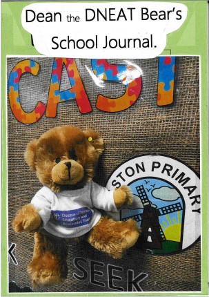 Dean the Bear Front Cover Journal